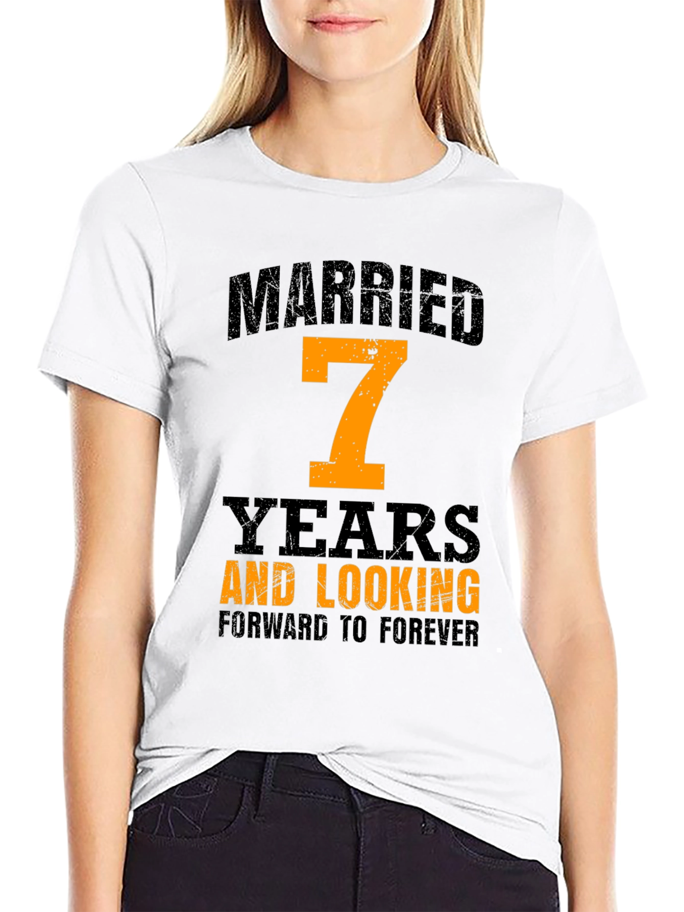 7th Anniversary Married Years T-Shirt