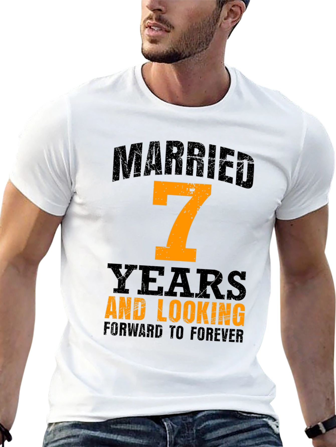 7th Anniversary Married Years T-Shirt