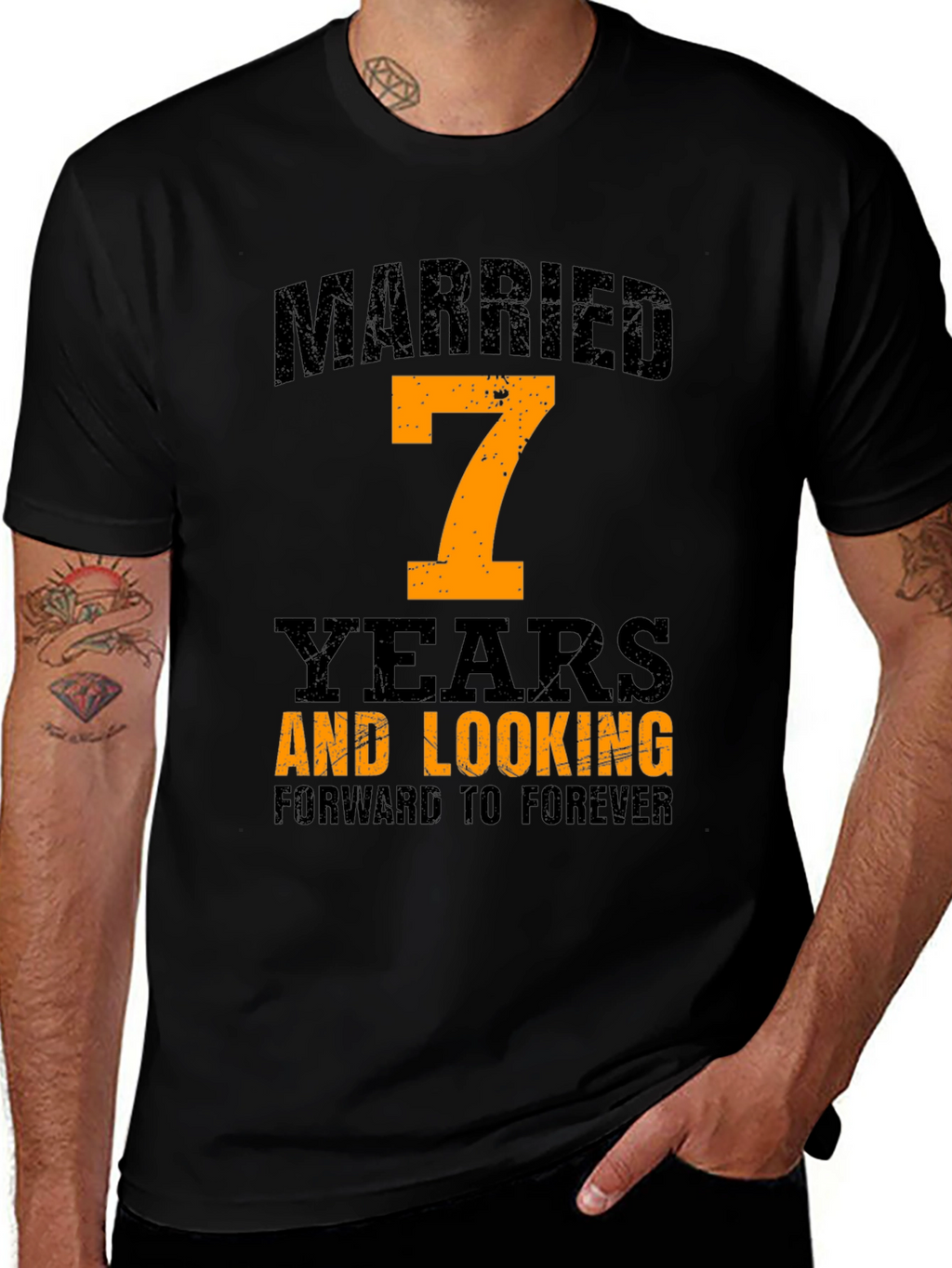 7th Anniversary Married Years T-Shirt