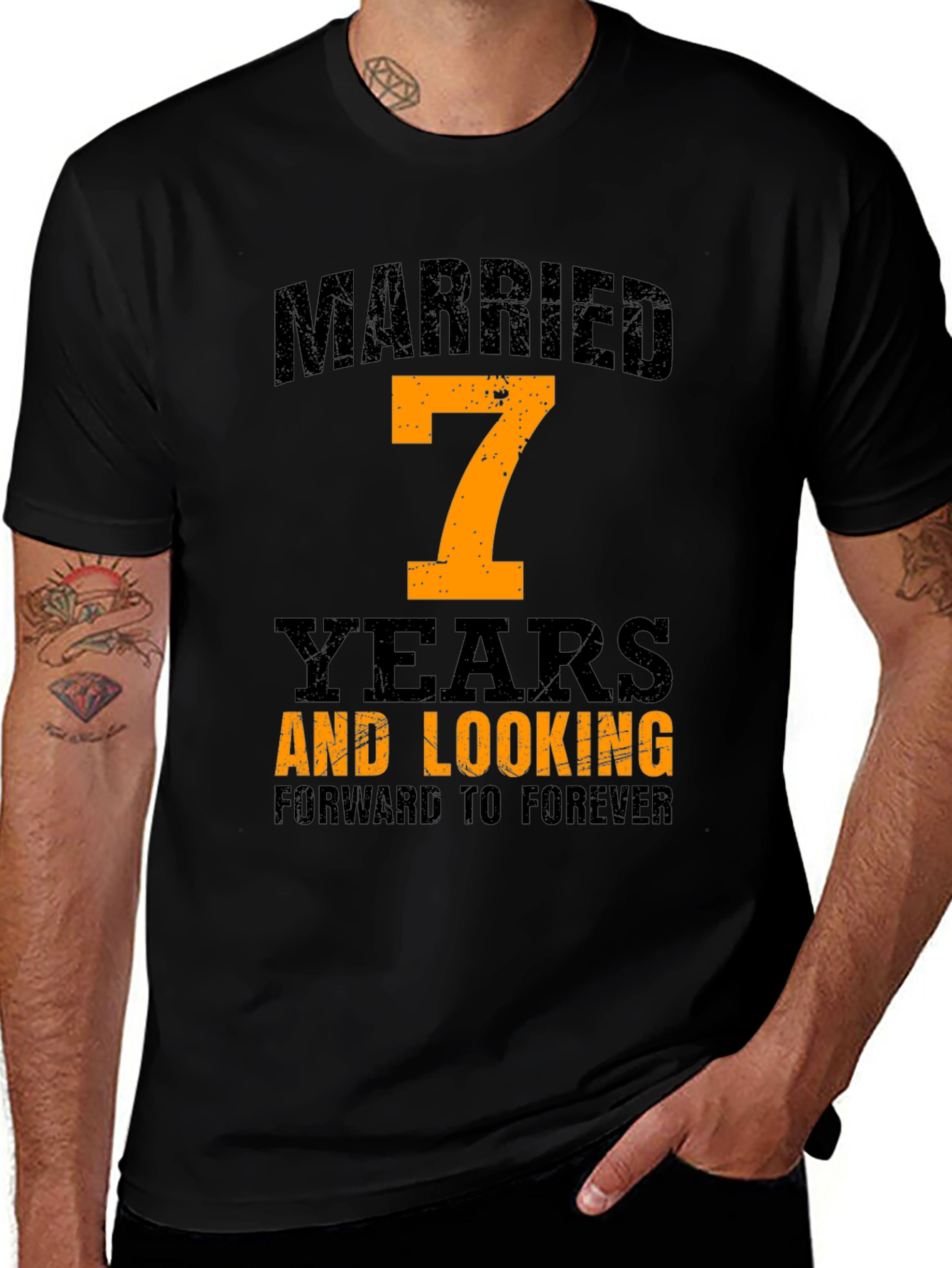 7th Anniversary Married Years T-Shirt