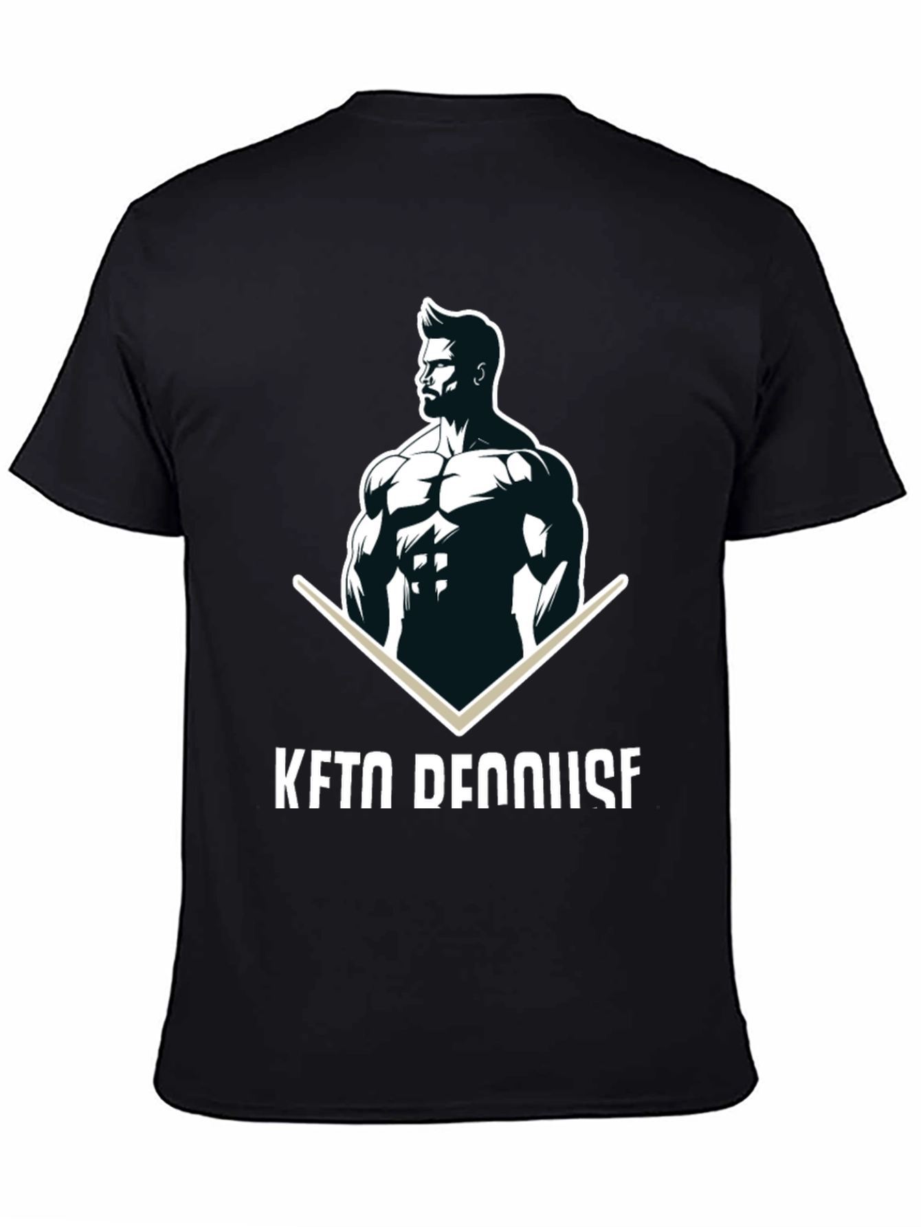 Keto Dennis Black Graphic T-Shirt