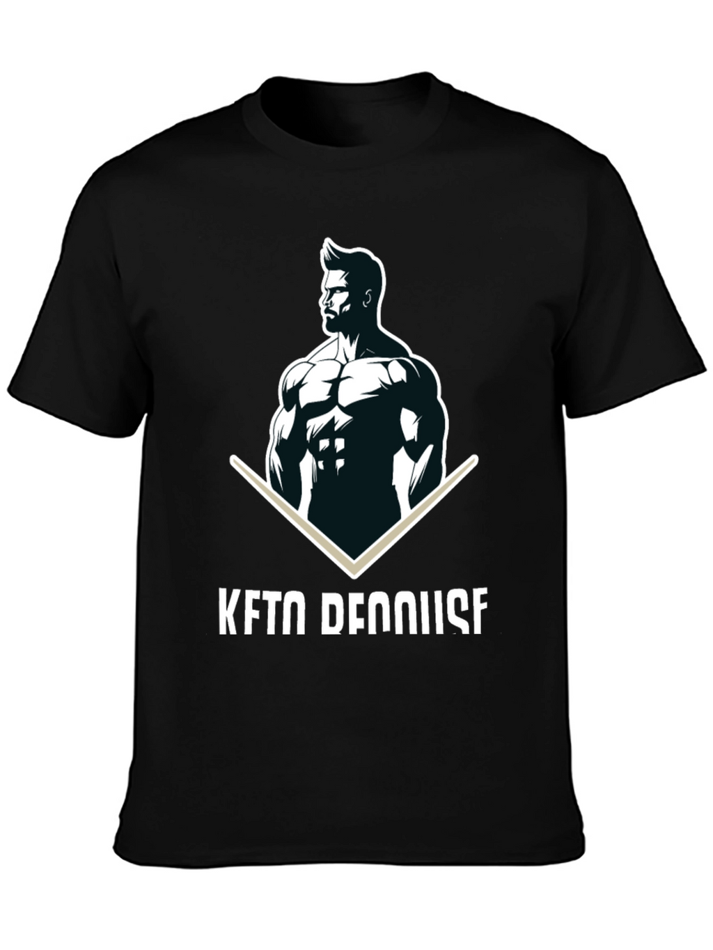 Keto Dennis Black Graphic T-Shirt