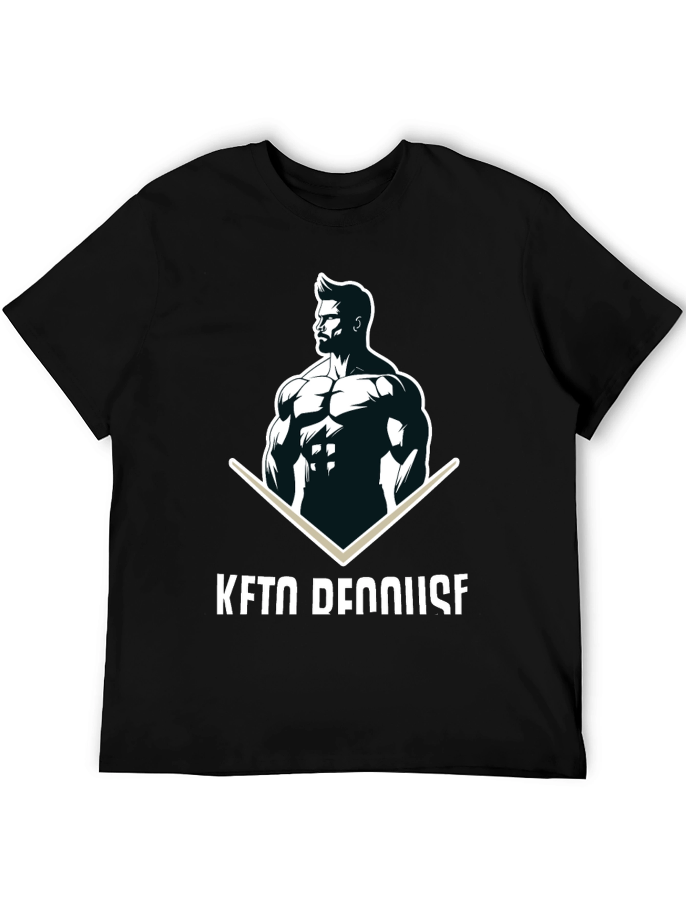 Keto Dennis Black Graphic T-Shirt