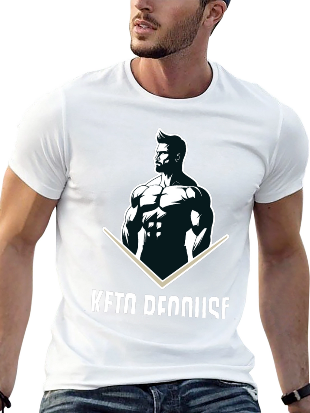 Keto Dennis Black Graphic T-Shirt