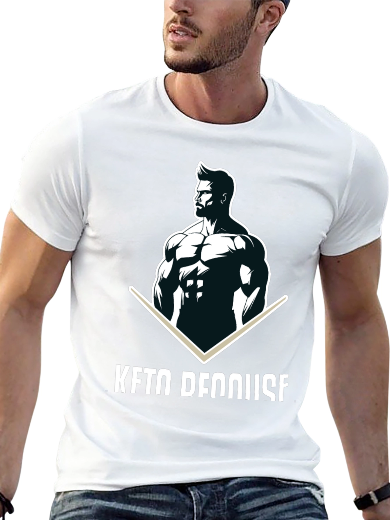 Keto Dennis Black Graphic T-Shirt
