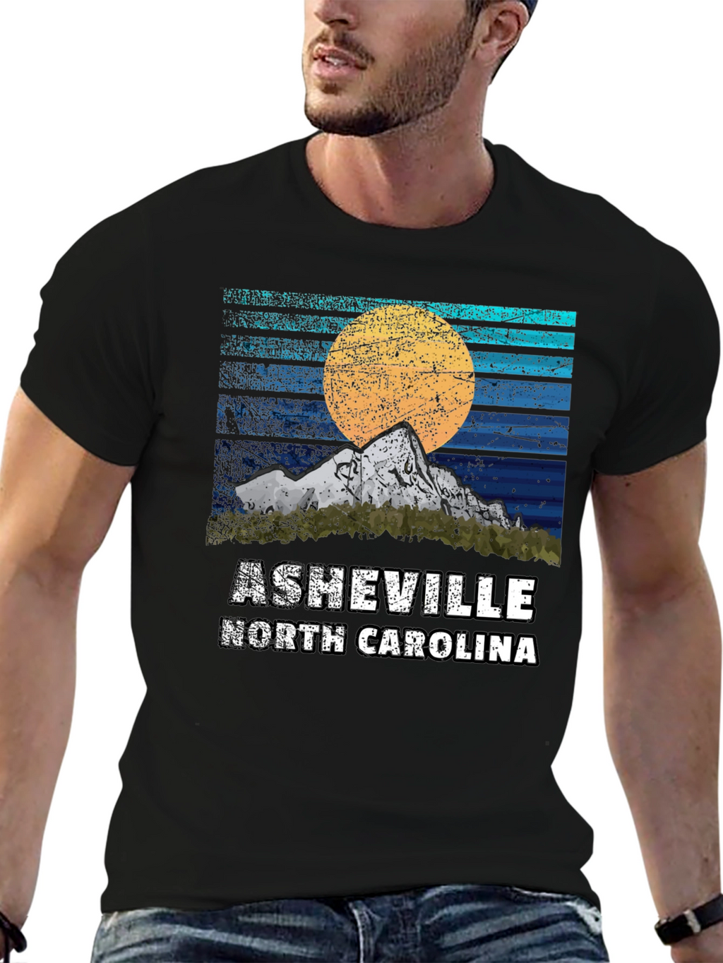 Asheville North Carolina Graphic T-Shirt