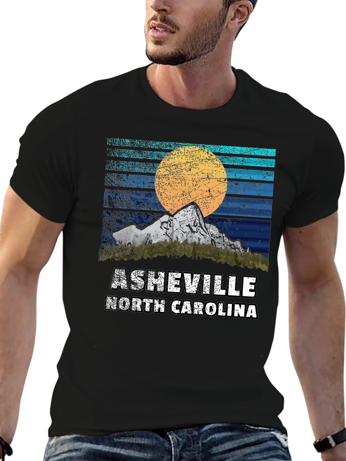 Asheville North Carolina Graphic T-Shirt