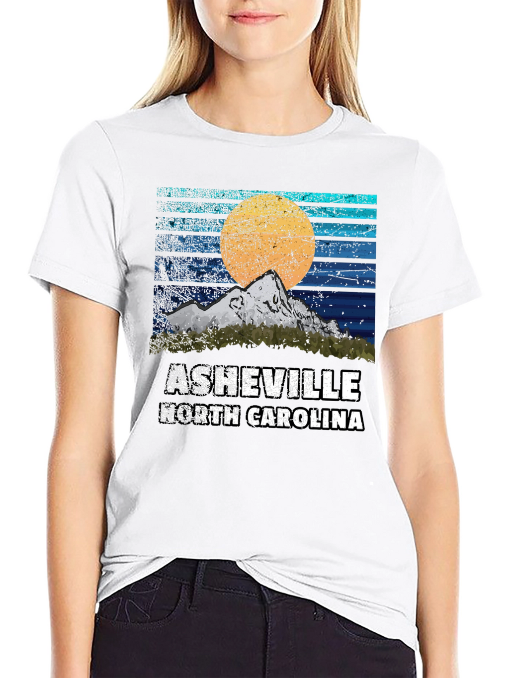 Asheville North Carolina Graphic T-Shirt