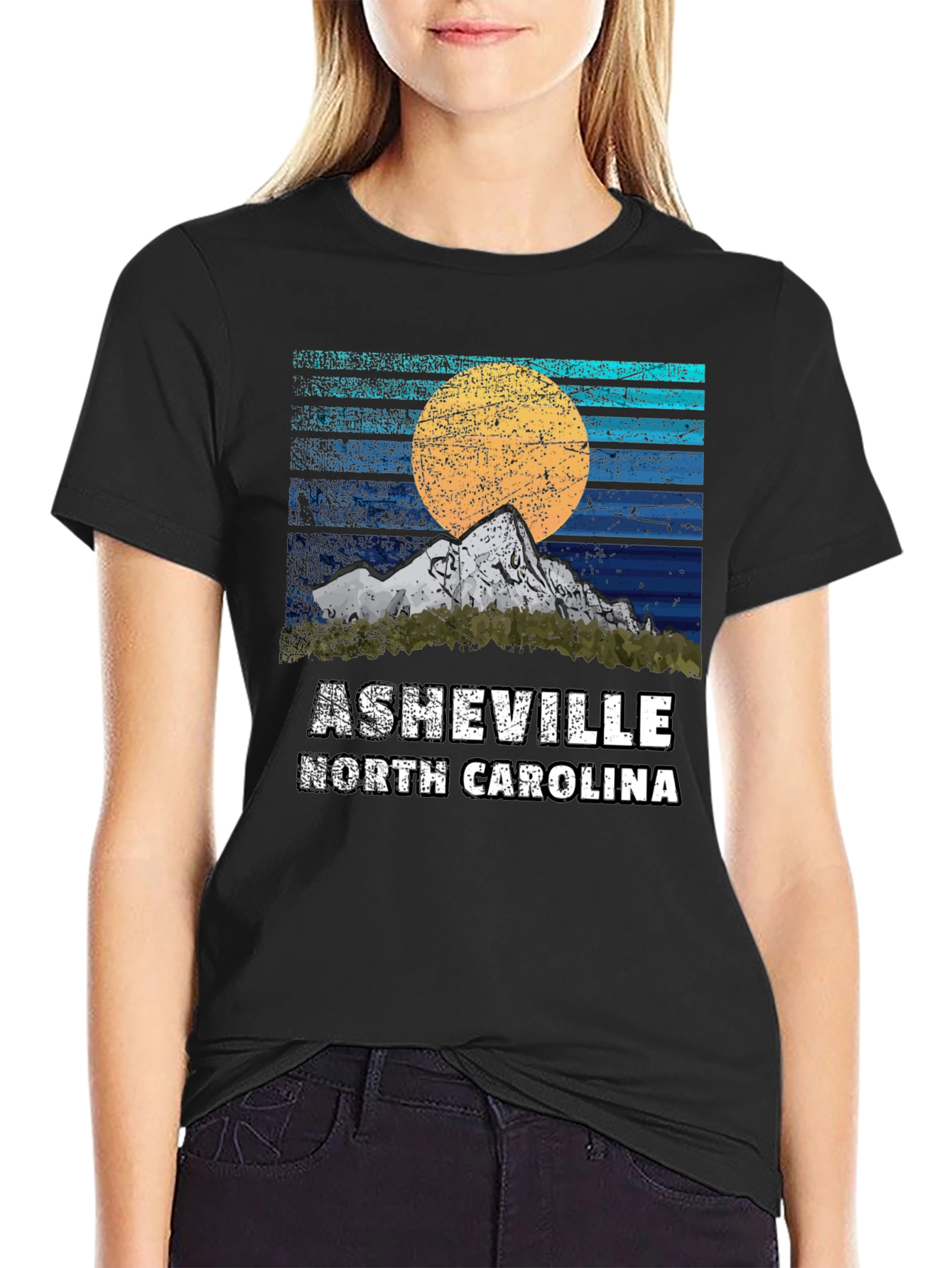 Asheville North Carolina Graphic T-Shirt