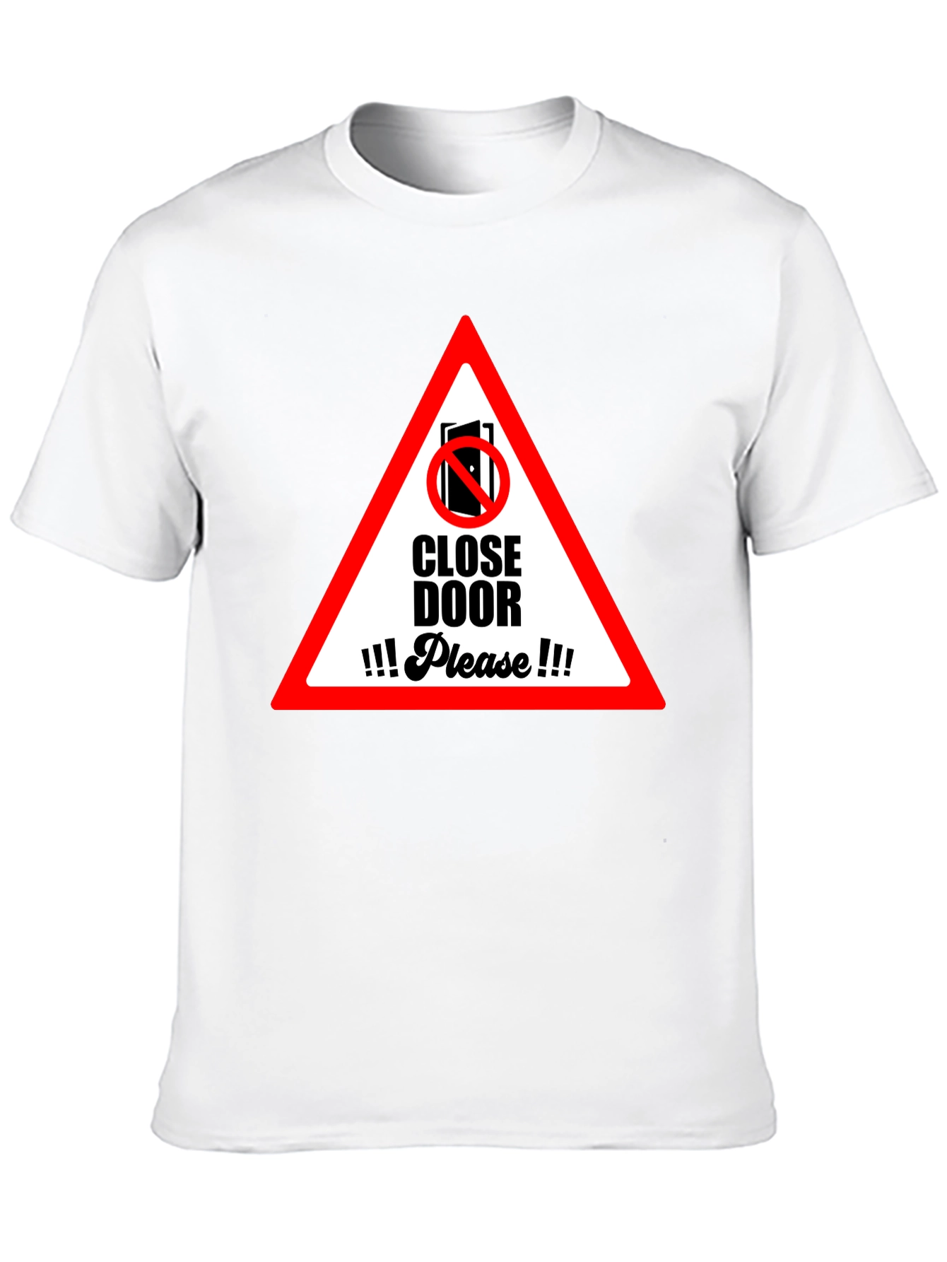 Close Door Please Graphic T-Shirt