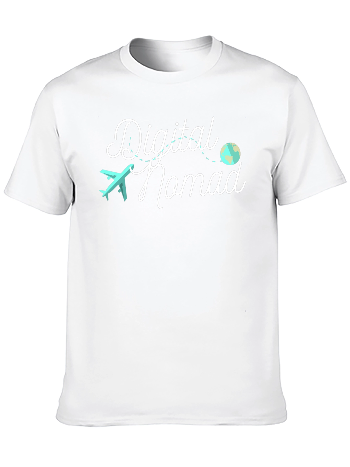 Digital Nomad T-Shirt: Travel Lifestyle Tee