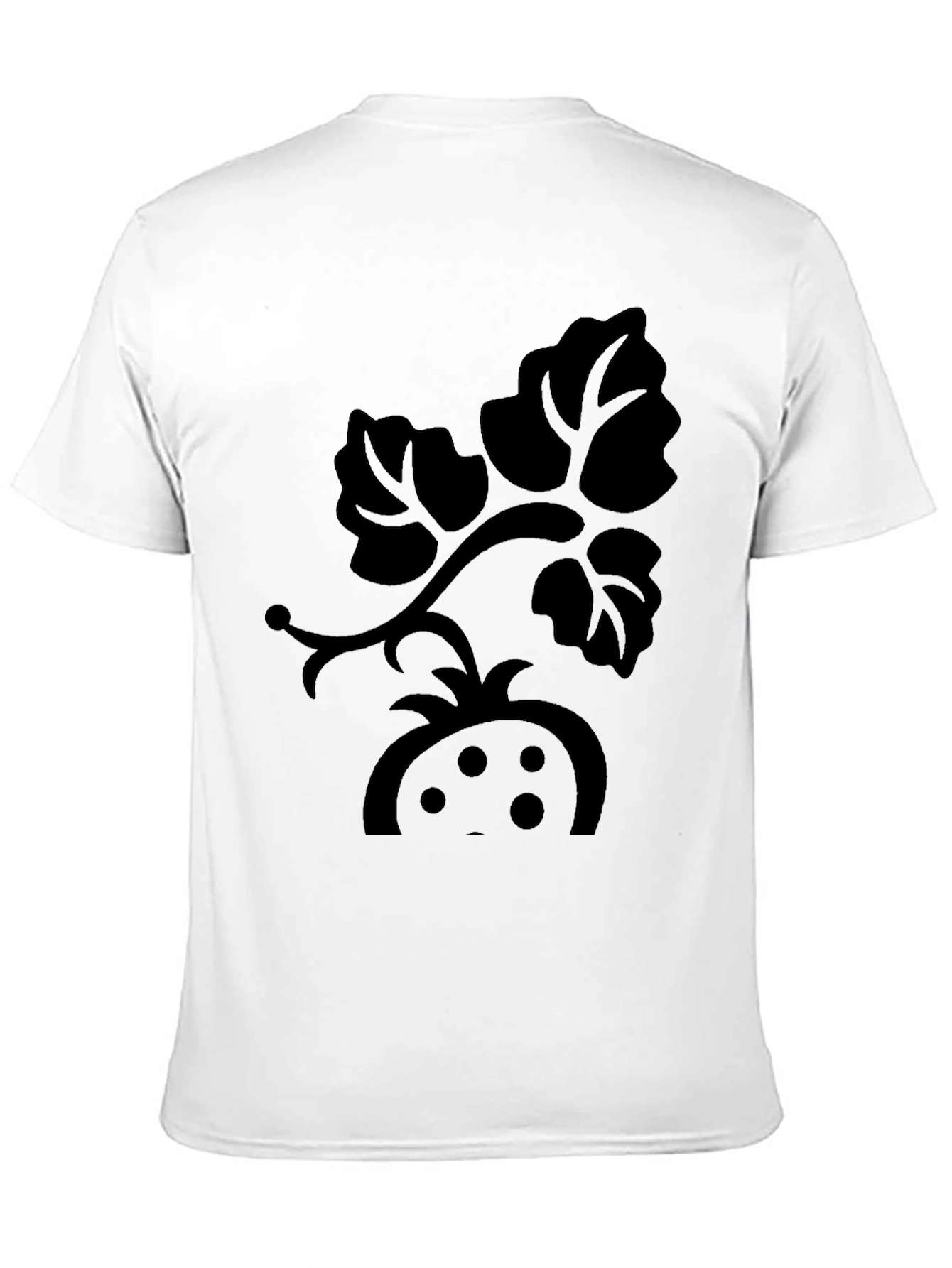 Black Floral Print T-Shirt