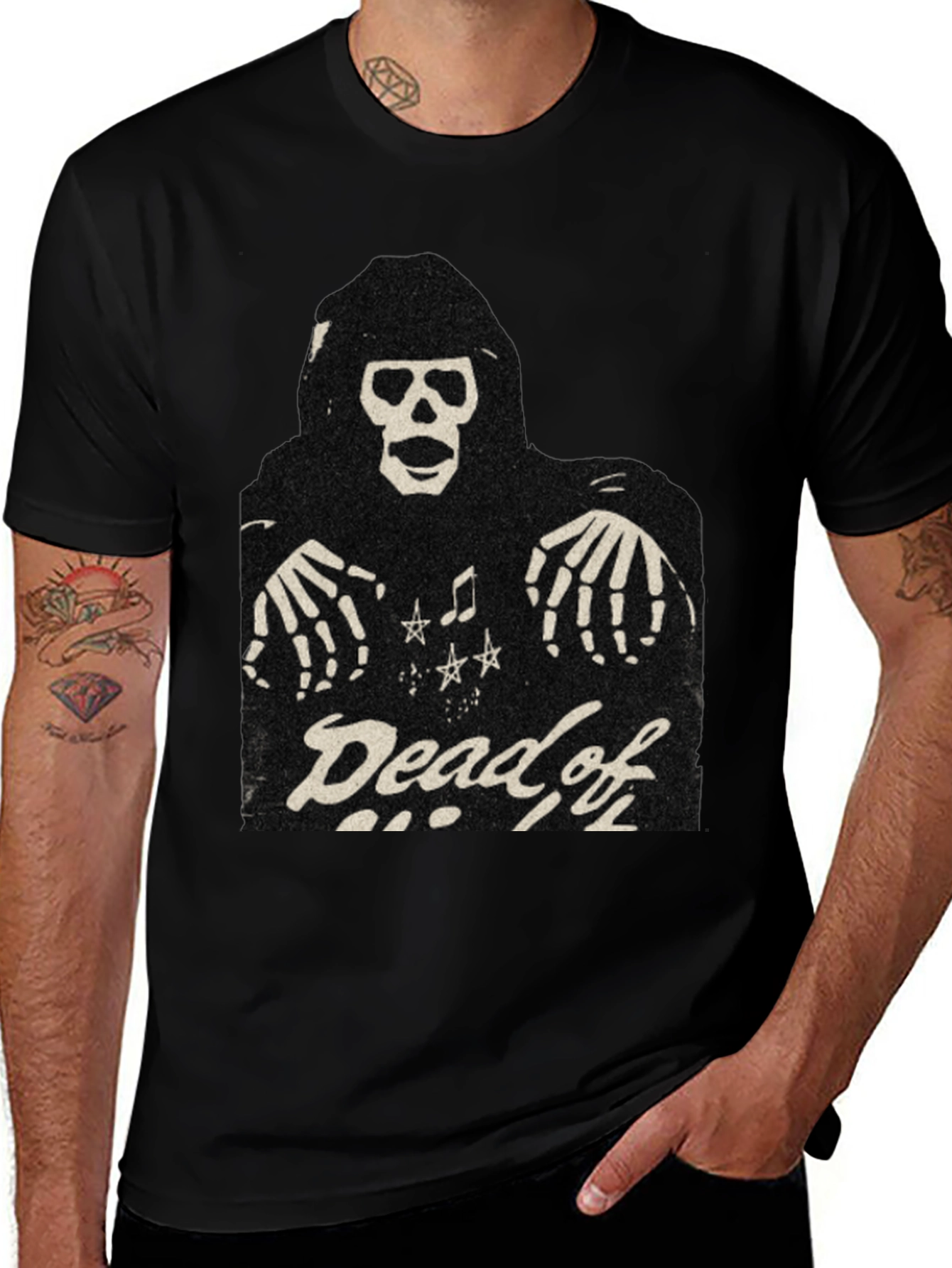 Dead Of Graphic T-Shirt - Rock Band Tee