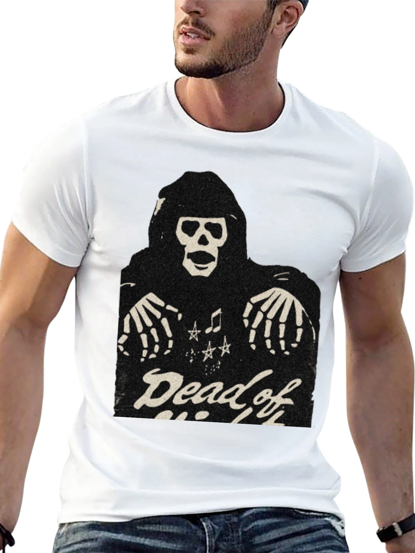 Dead Of Graphic T-Shirt - Rock Band Tee