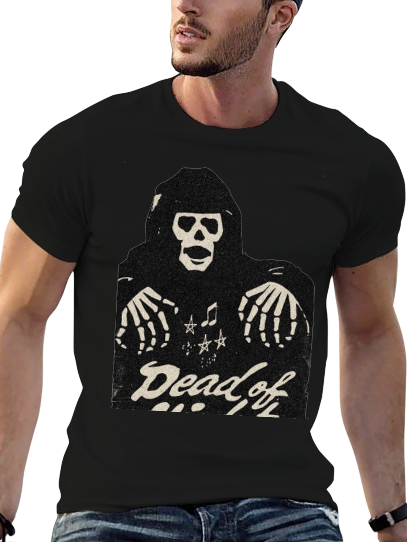 Dead Of Graphic T-Shirt - Rock Band Tee