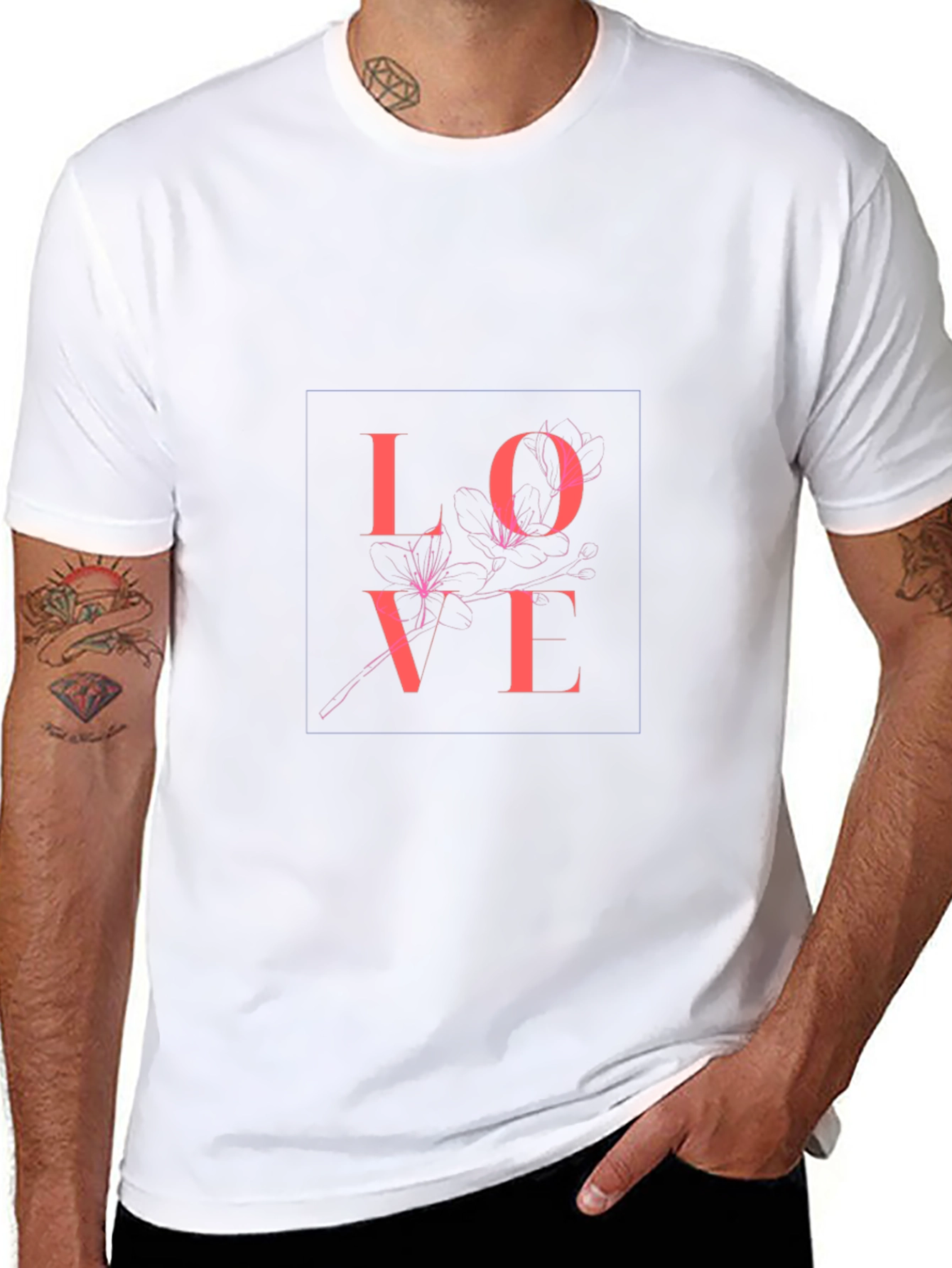 Love Graphic Print Tee