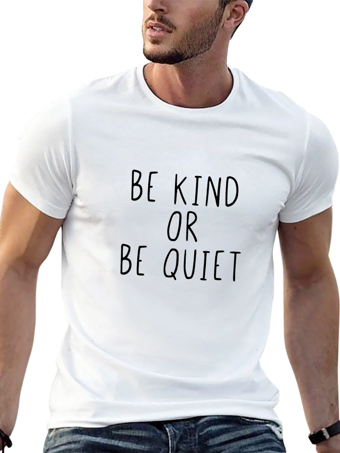 Be Kind Or Be Quiet Black T-Shirt