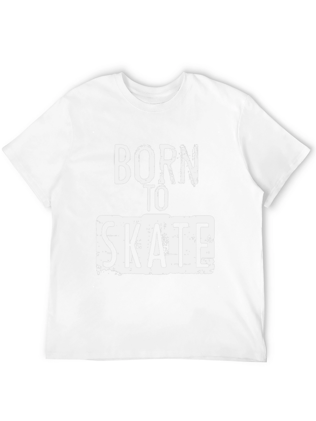 Born to Skate Black Graphic Tee