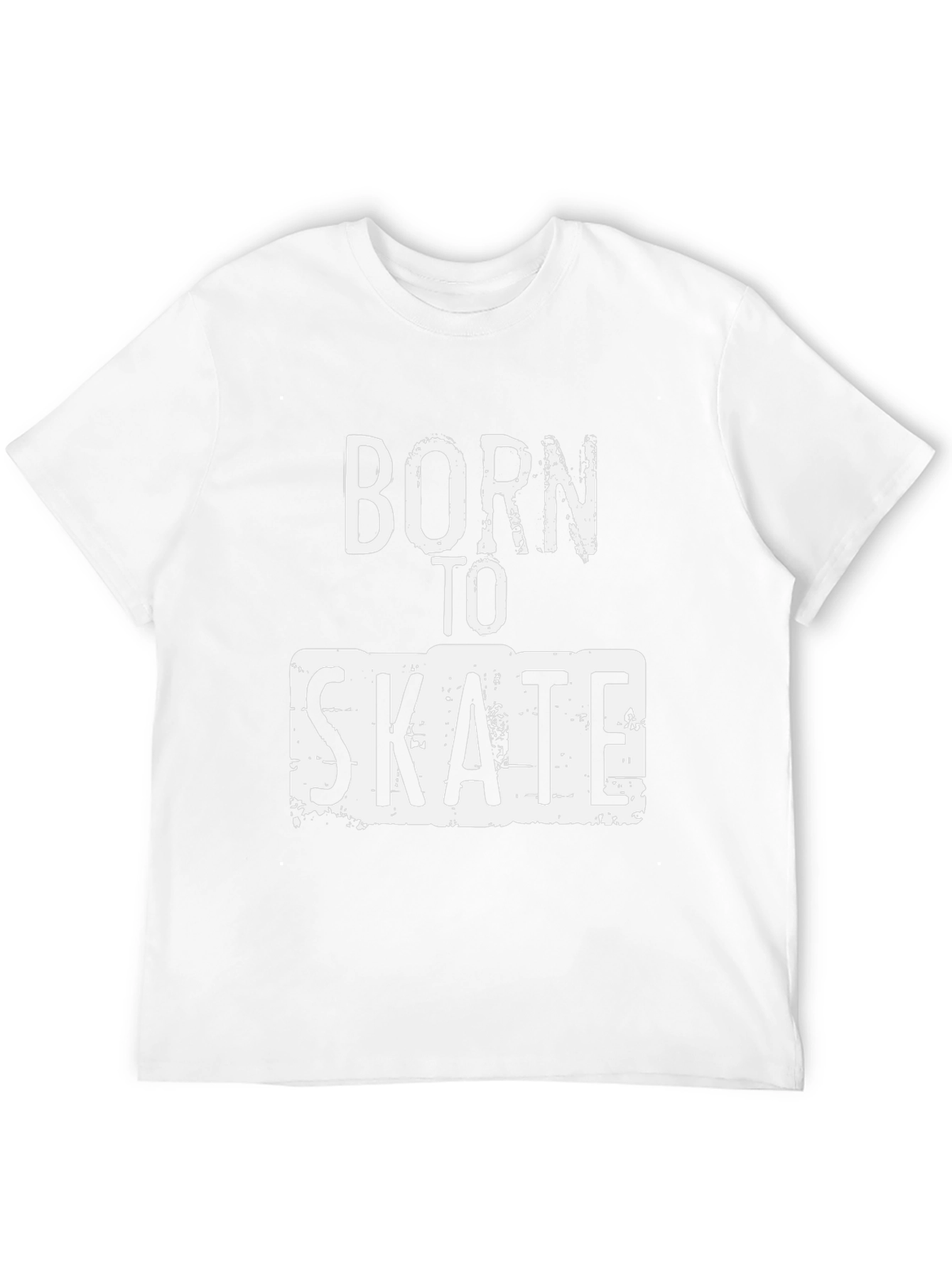 Born to Skate Black Graphic Tee
