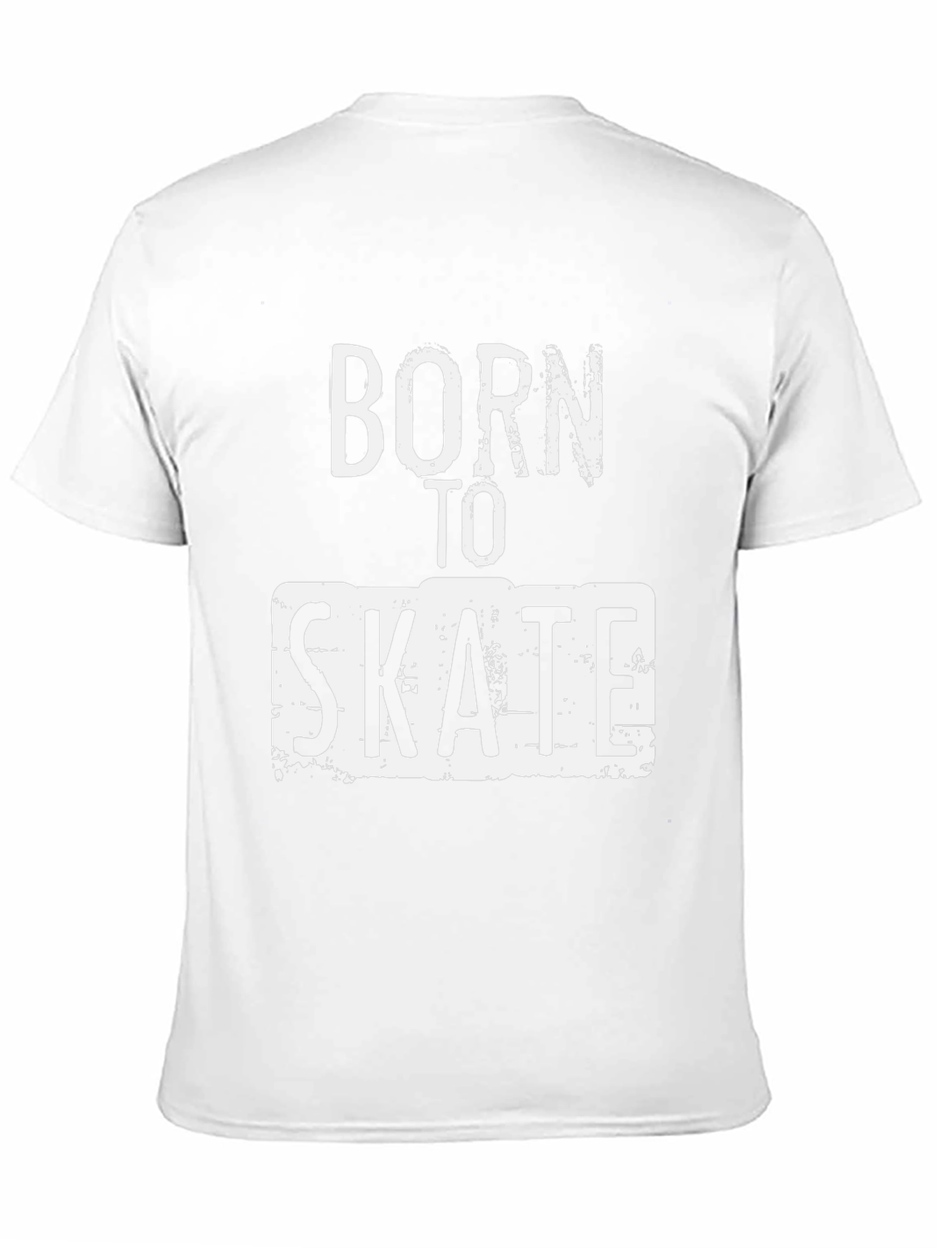 Born to Skate Black Graphic Tee