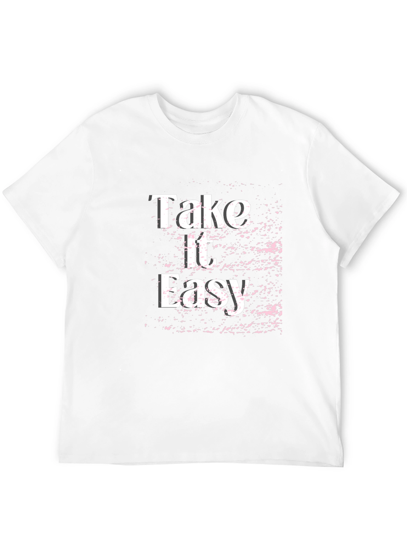 Take It Easy Graphic Tee - Trendy Casual Shirt