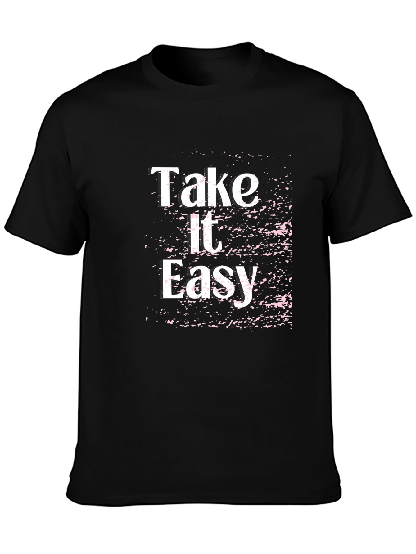 Take It Easy Graphic Tee - Trendy Casual Shirt