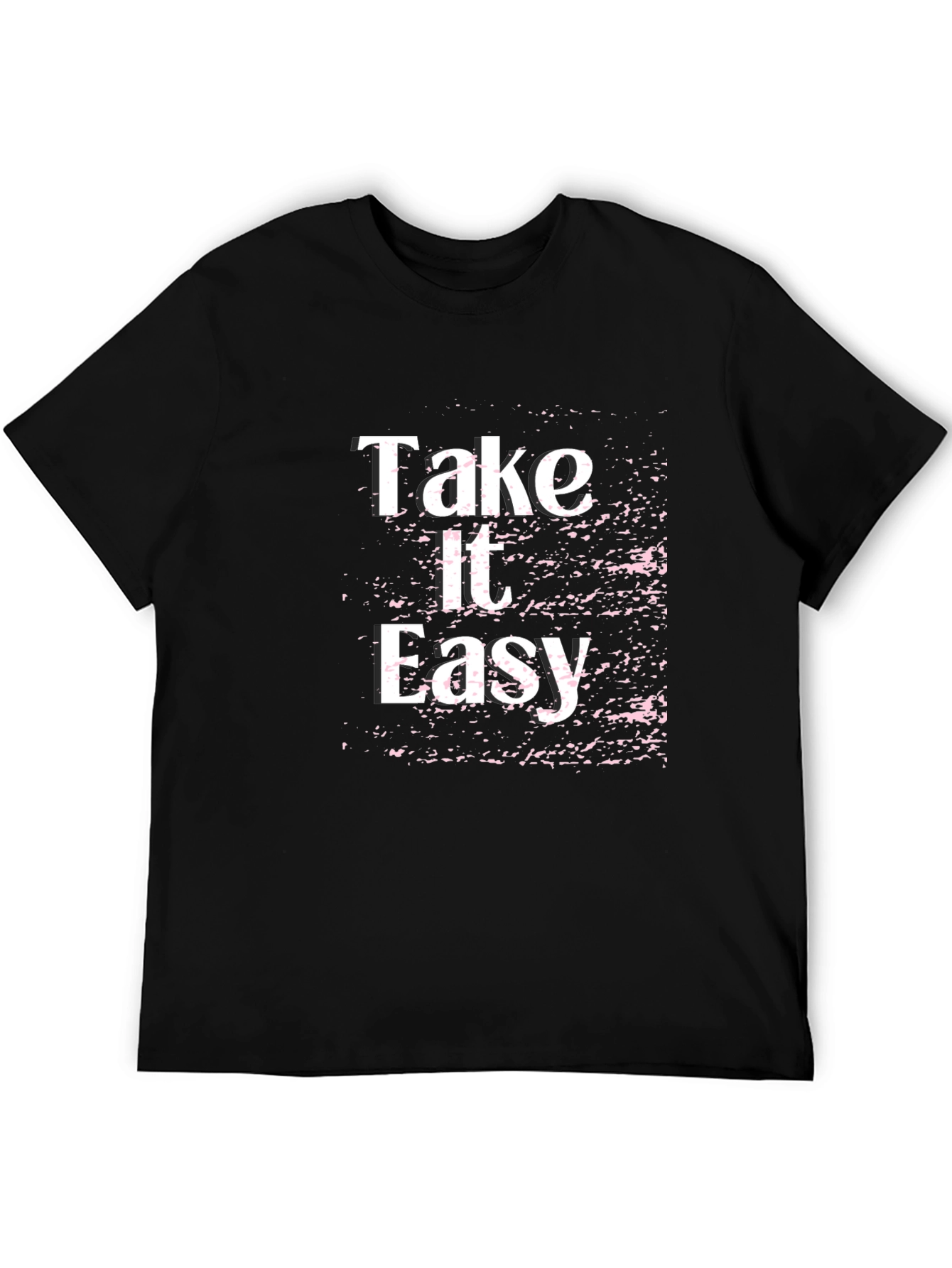 Take It Easy Graphic Tee - Trendy Casual Shirt