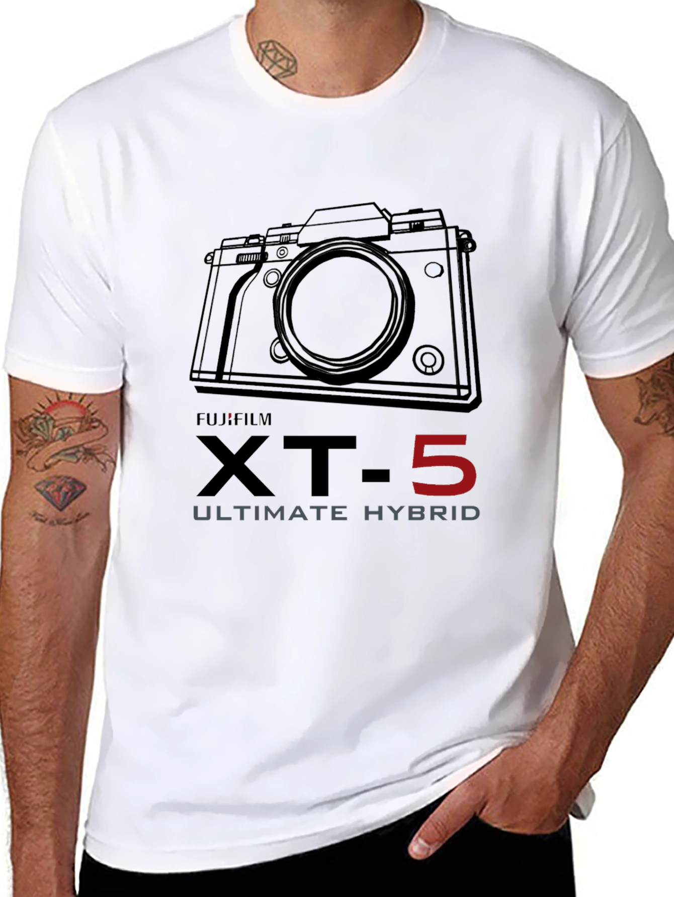 Fujifilm XT-5 T-Shirt - Ultimate Hybrid Camera Tee