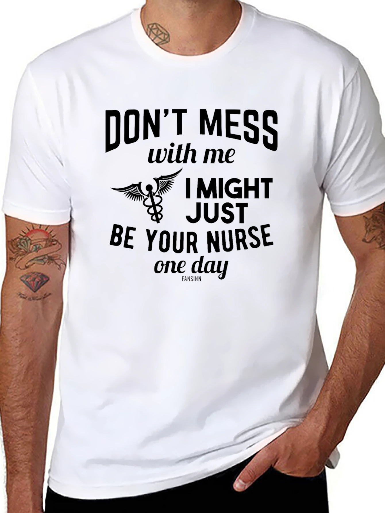 Dont Mess With Me Nurse T-Shirt