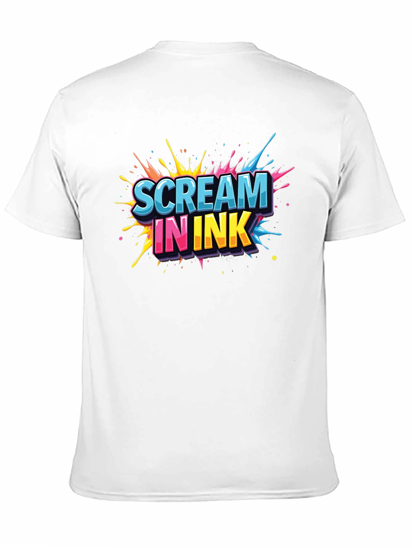 Scream In Ink Graphic Tee - Bold Design Comfortable Fit