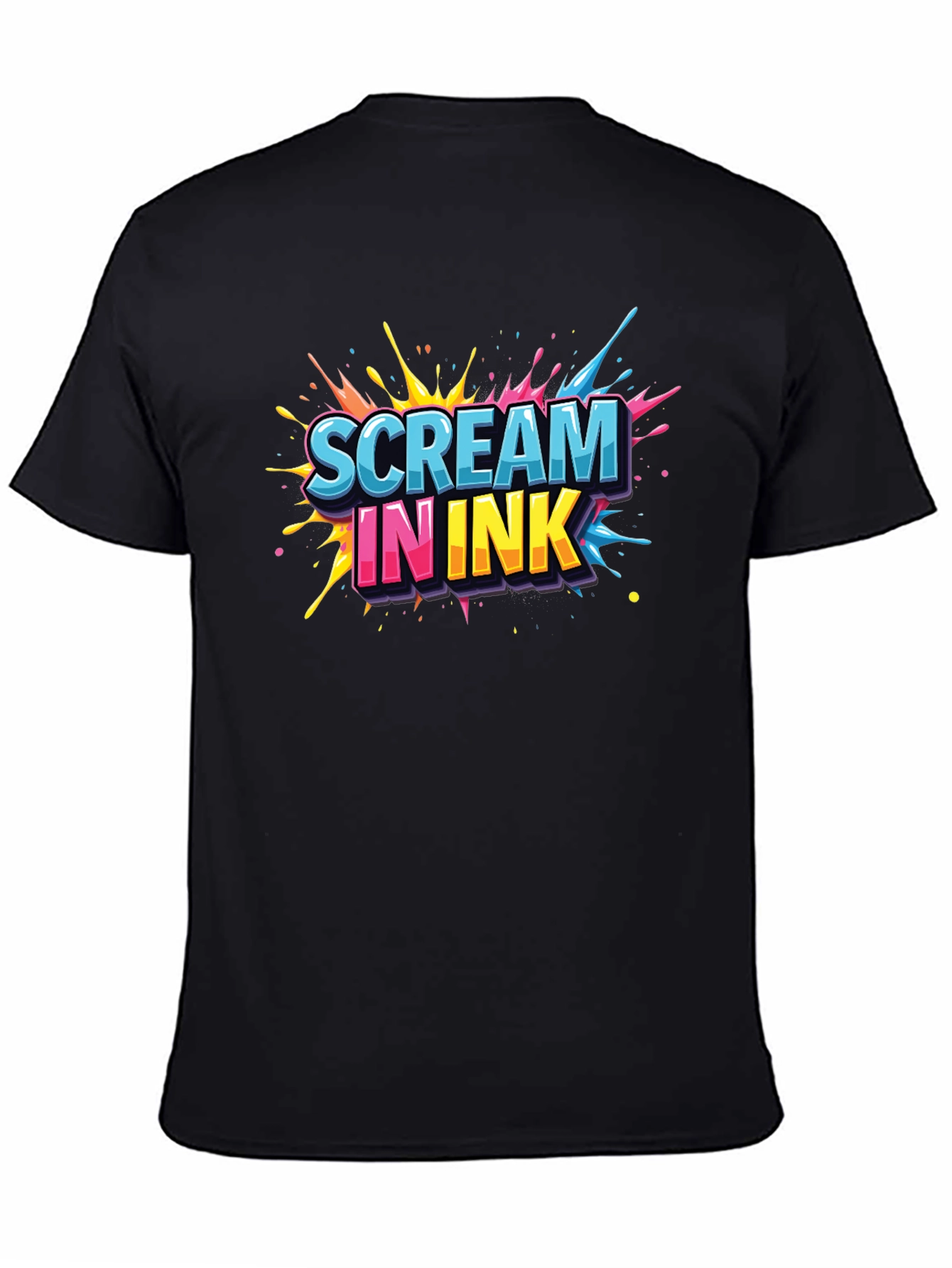 Scream In Ink Graphic Tee - Bold Design Comfortable Fit