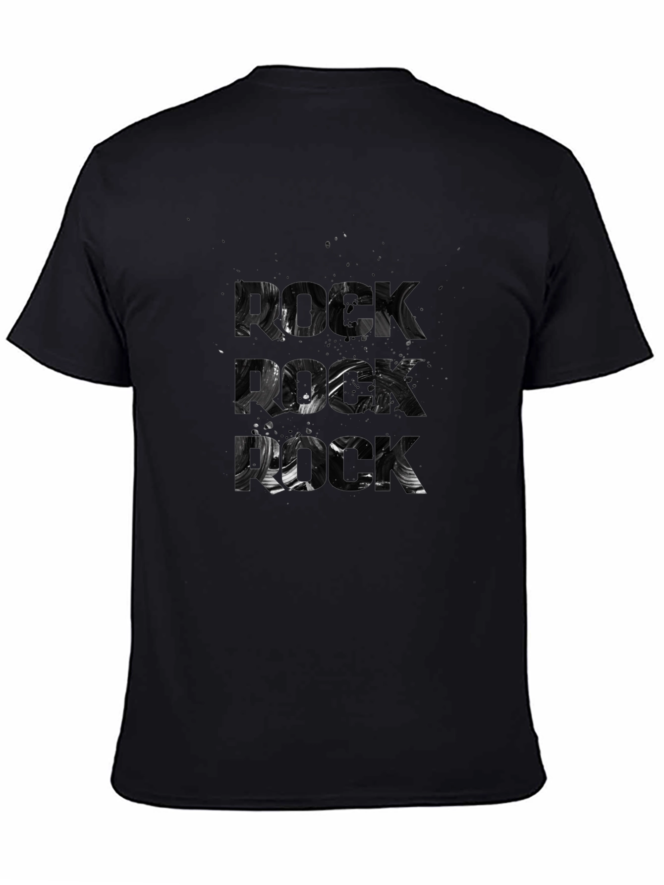Abstract Rock T-Shirt - Graphic Tee for Men
