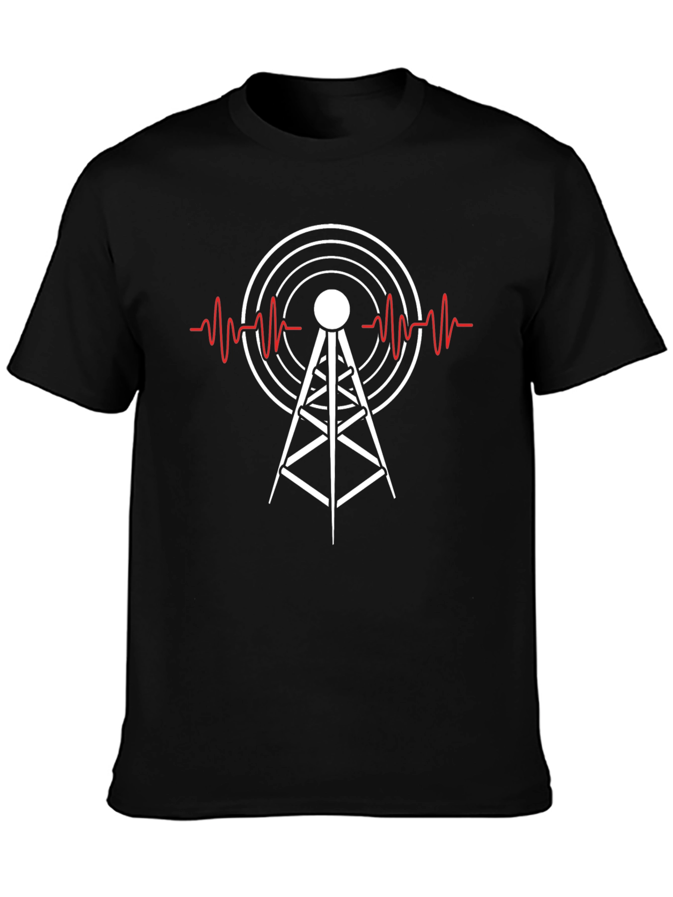 Antenna Signal T-Shirt - Cool Graphic Tee