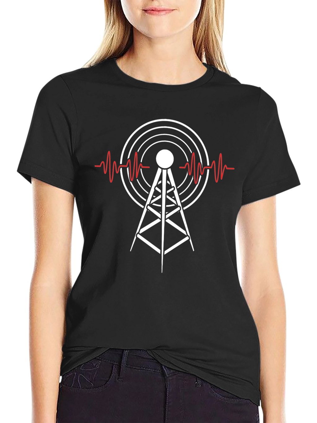 Antenna Signal T-Shirt - Cool Graphic Tee