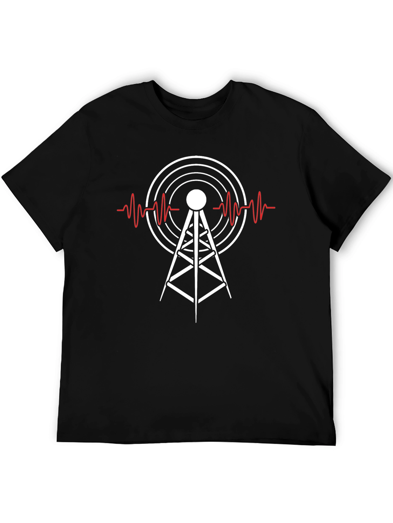 Antenna Signal T-Shirt - Cool Graphic Tee