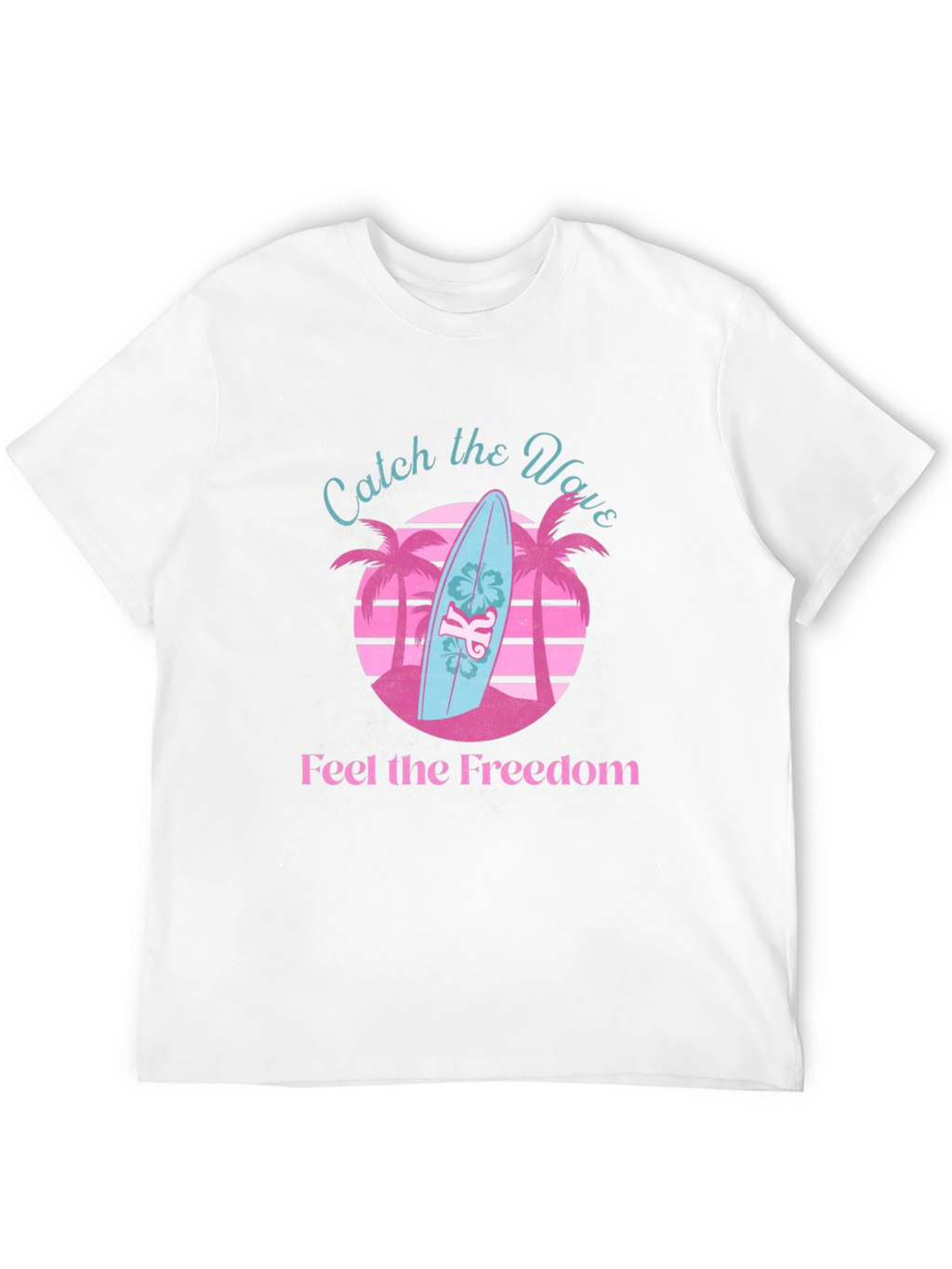 Catch the Wave Graphic T-Shirt - Black