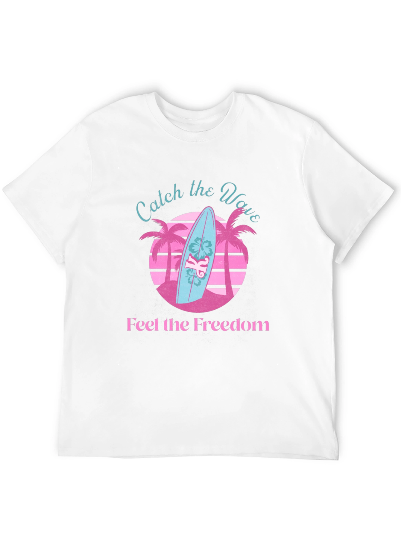 Catch the Wave Graphic T-Shirt - Black