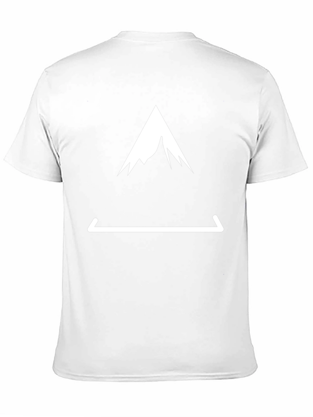 Mountain Peak Tee - Black Graphic T-Shirt