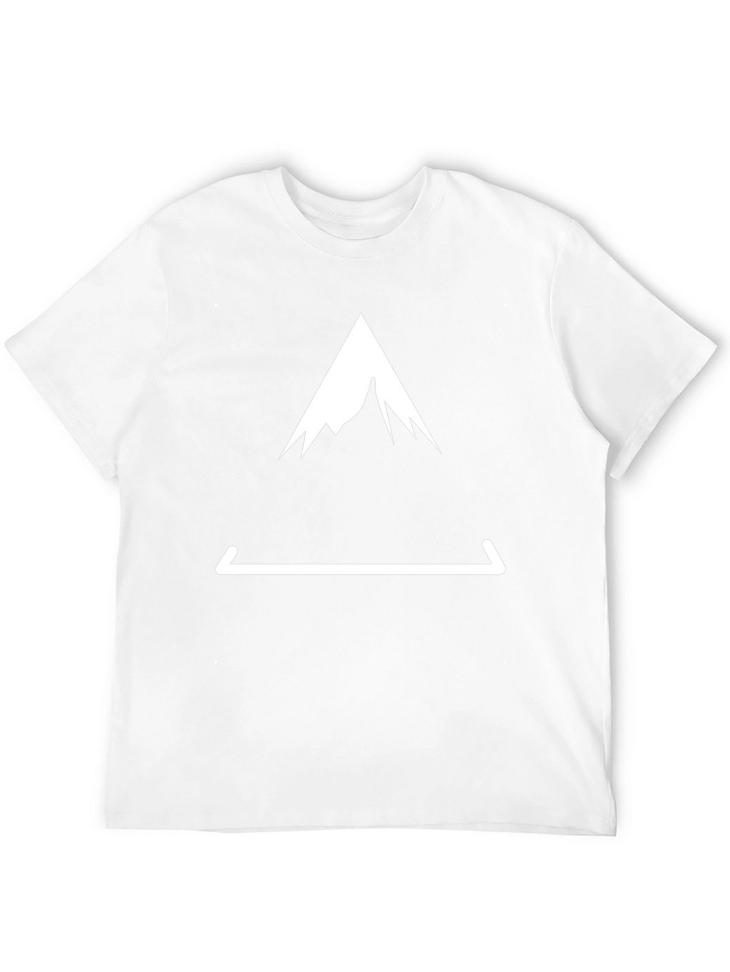 Mountain Peak Tee - Black Graphic T-Shirt