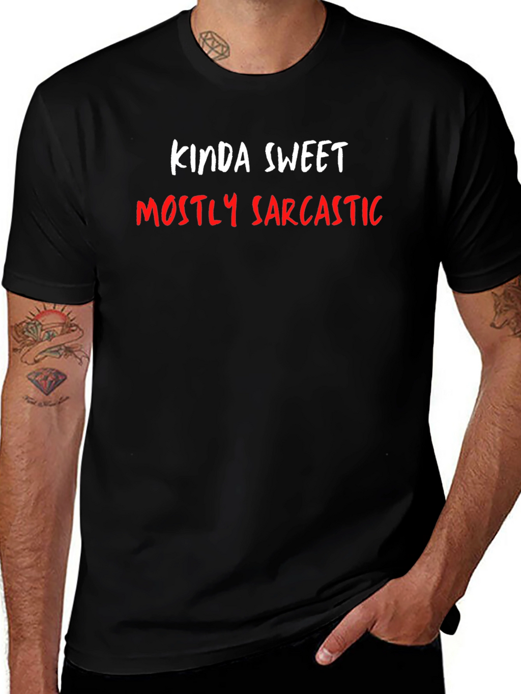 Kinda Sweet Mostly Sarcastic Graphic Tee