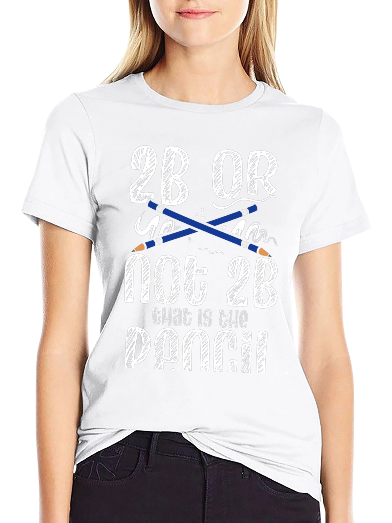 2B or Not 2B T-Shirt - Artistic Graphic Tee