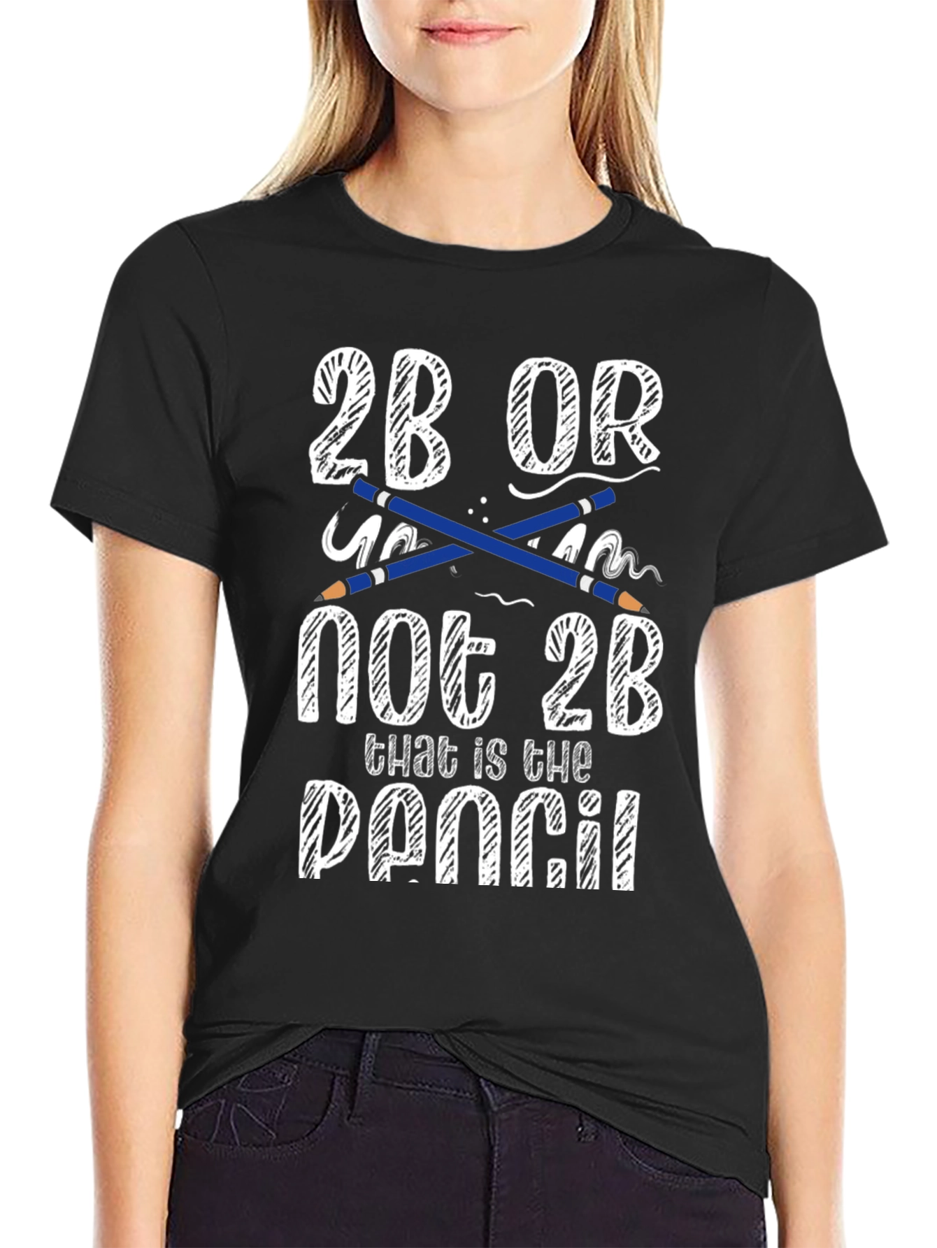 2B or Not 2B T-Shirt - Artistic Graphic Tee