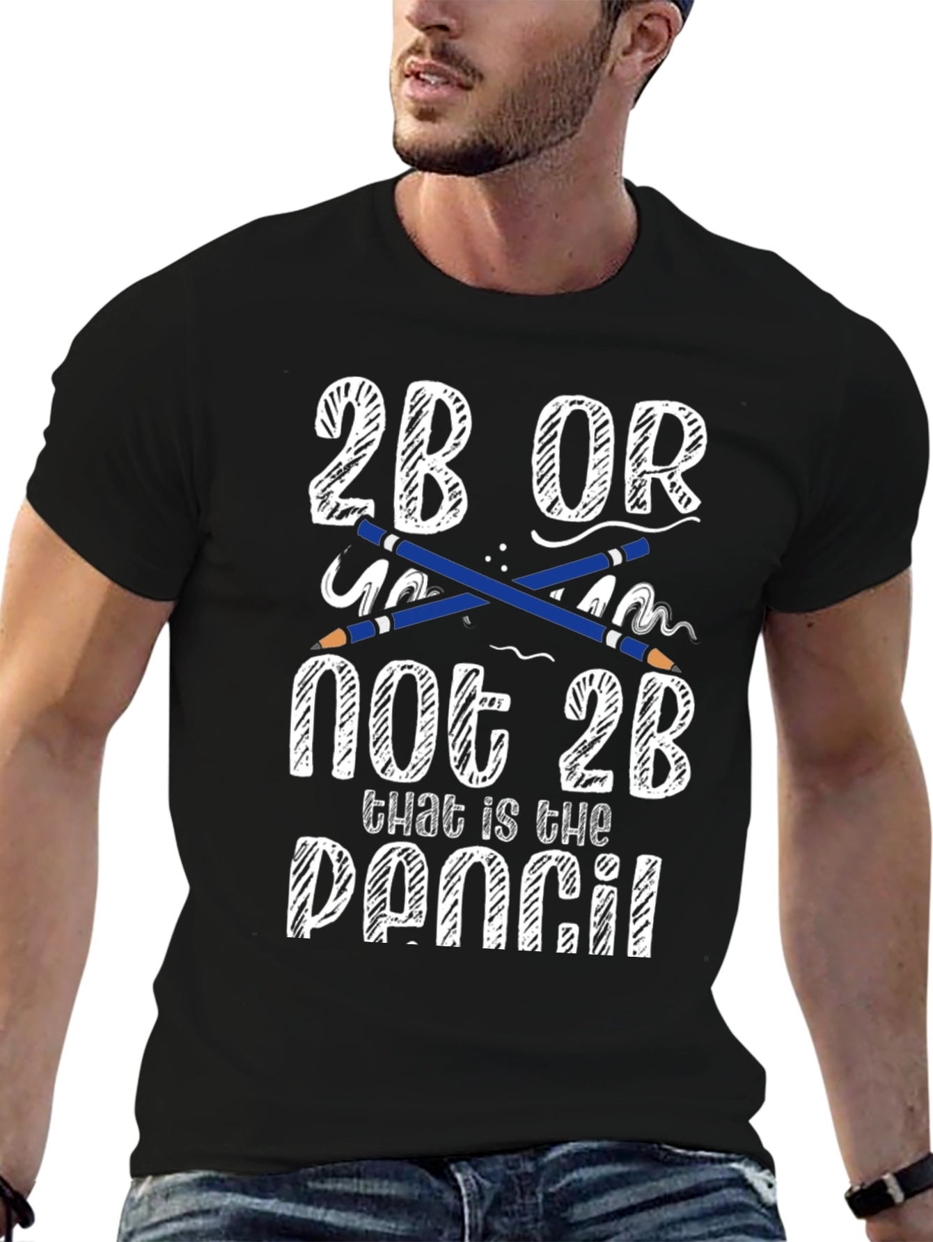 2B or Not 2B T-Shirt - Artistic Graphic Tee