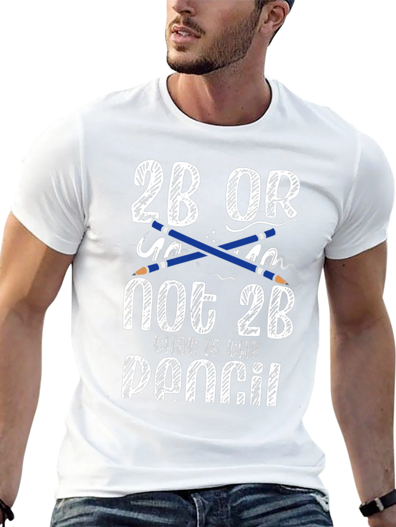 2B or Not 2B T-Shirt - Artistic Graphic Tee