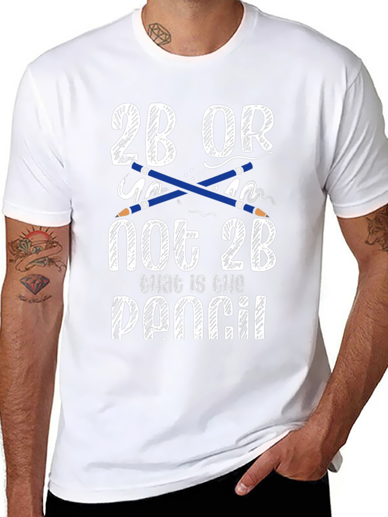 2B or Not 2B T-Shirt - Artistic Graphic Tee