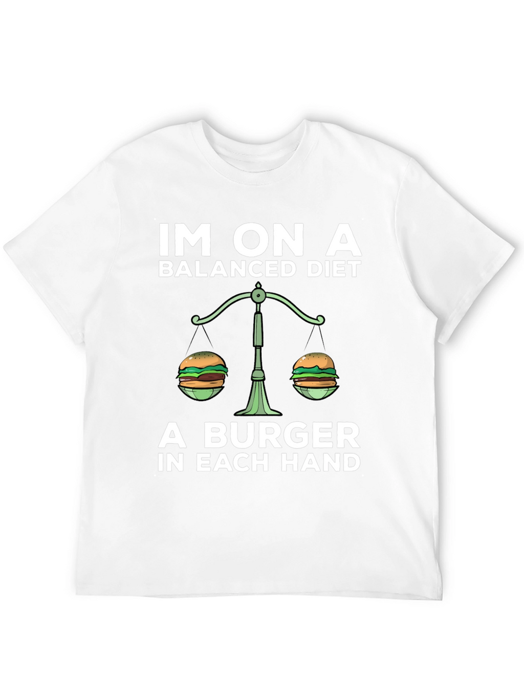 Balanced Diet Burger Graphic Tee