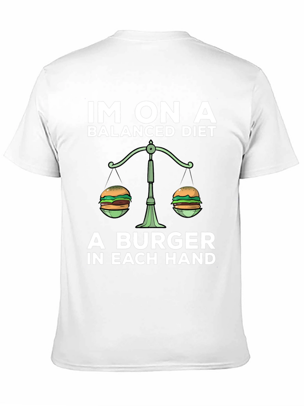 Balanced Diet Burger Graphic Tee