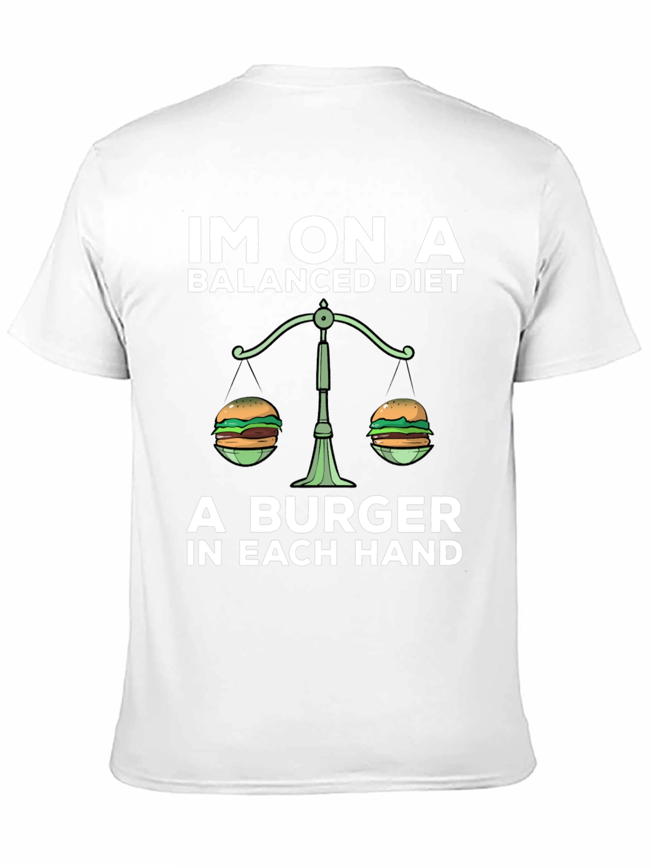 Balanced Diet Burger Graphic Tee