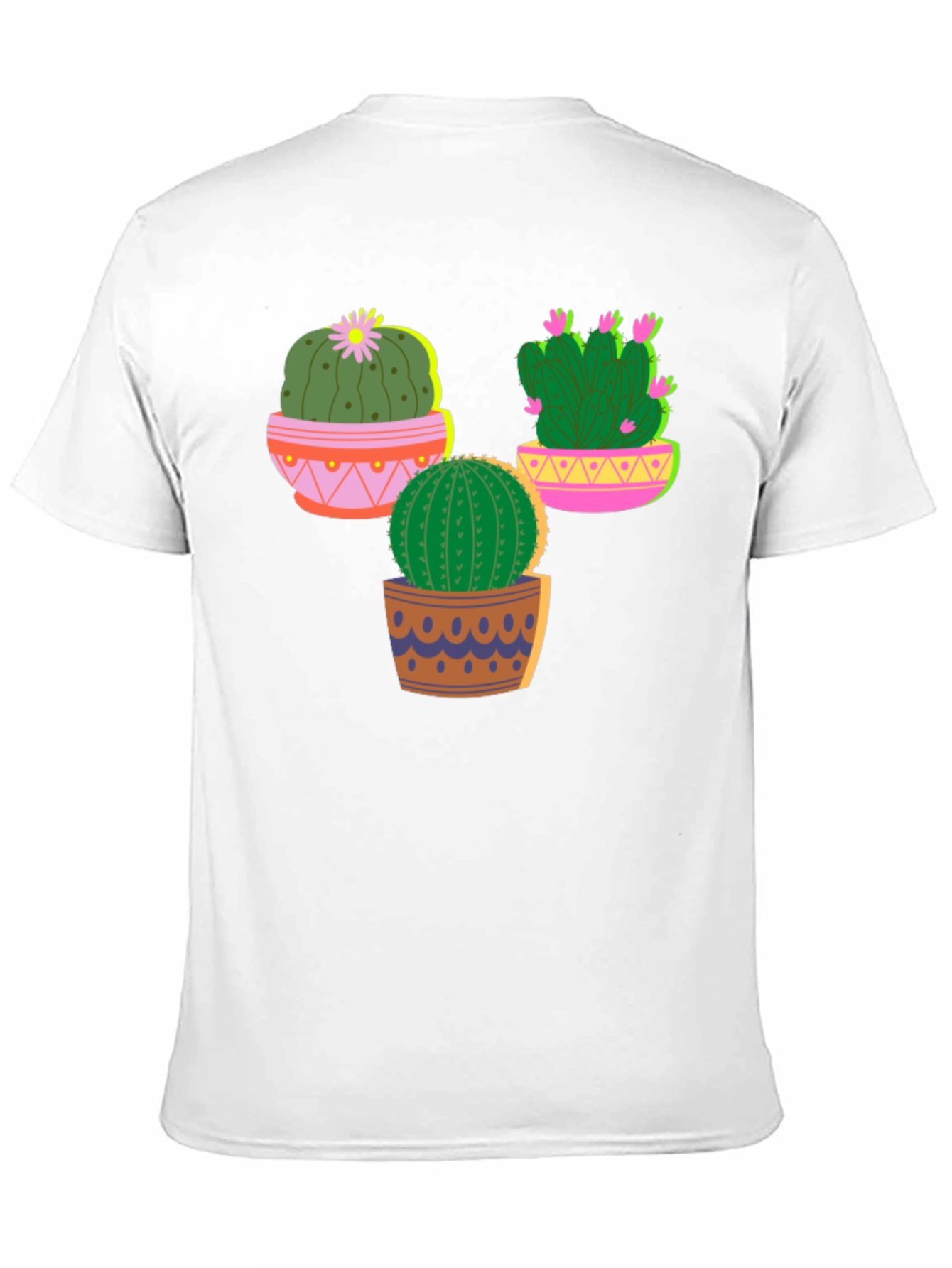 Cactus Graphic T-Shirt - Black Cotton Tee