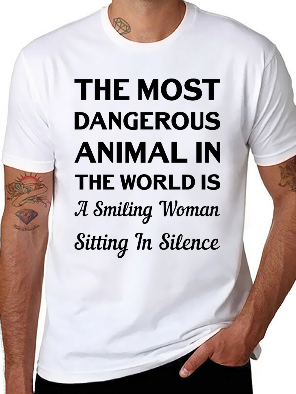 The Most Dangerous Animal T-Shirt - Mens